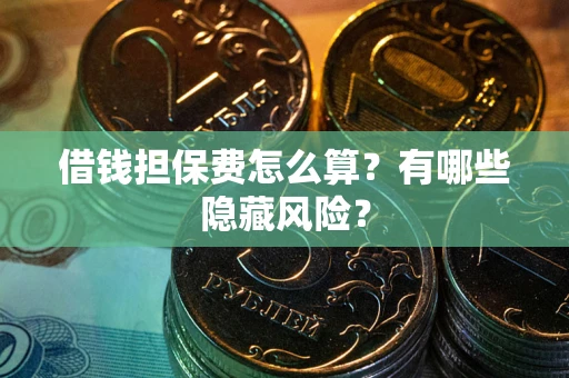 武汉借钱担保费怎么算？有哪些隐藏风险？