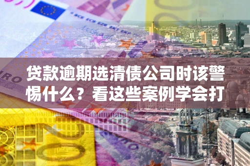 武汉贷款逾期选清债公司时该警惕什么？看这些案例学会打翻身仗