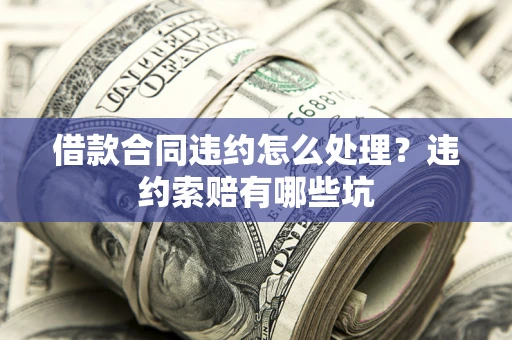 武汉借款合同违约怎么处理？违约索赔有哪些坑