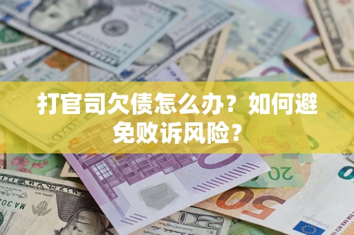 武汉打官司欠债怎么办？如何避免败诉风险？