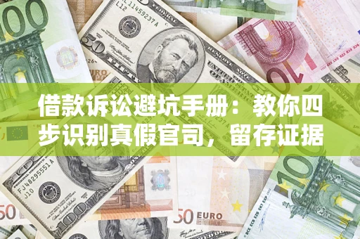 武汉借款诉讼避坑手册：教你四步识别真假官司，留存证据不踩雷