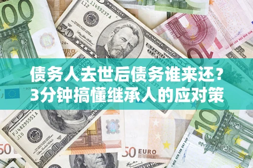 武汉债务人去世后债务谁来还？3分钟搞懂继承人的应对策略