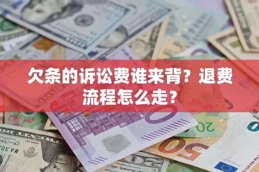武汉欠条的诉讼费谁来背？退费流程怎么走？